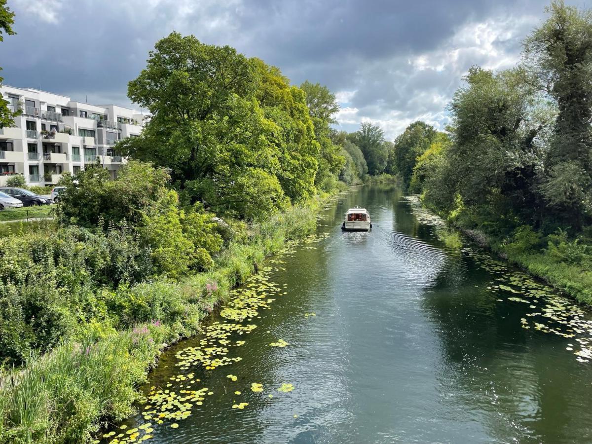 Wohnen In Loriots Wasserstadt Mit Kamin Und Magentatv Apartment Brandenburg  Exterior foto